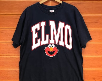 Vintage 90s Sesame Place T-shirt Olive Green XL Jim Henson Muppets