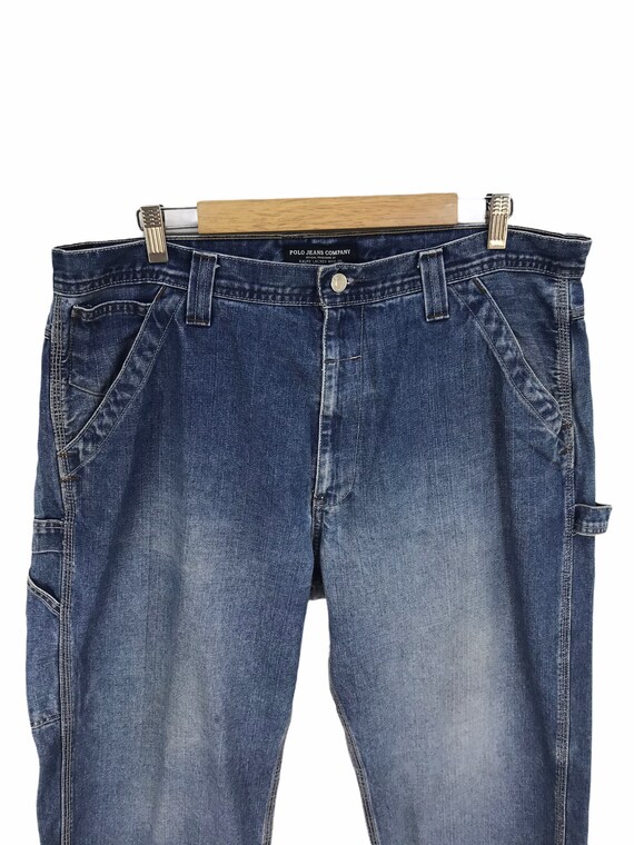 W36x30 Vintage 90s Polo Ralph Lauren Ackley Carpenter Denim Jeans