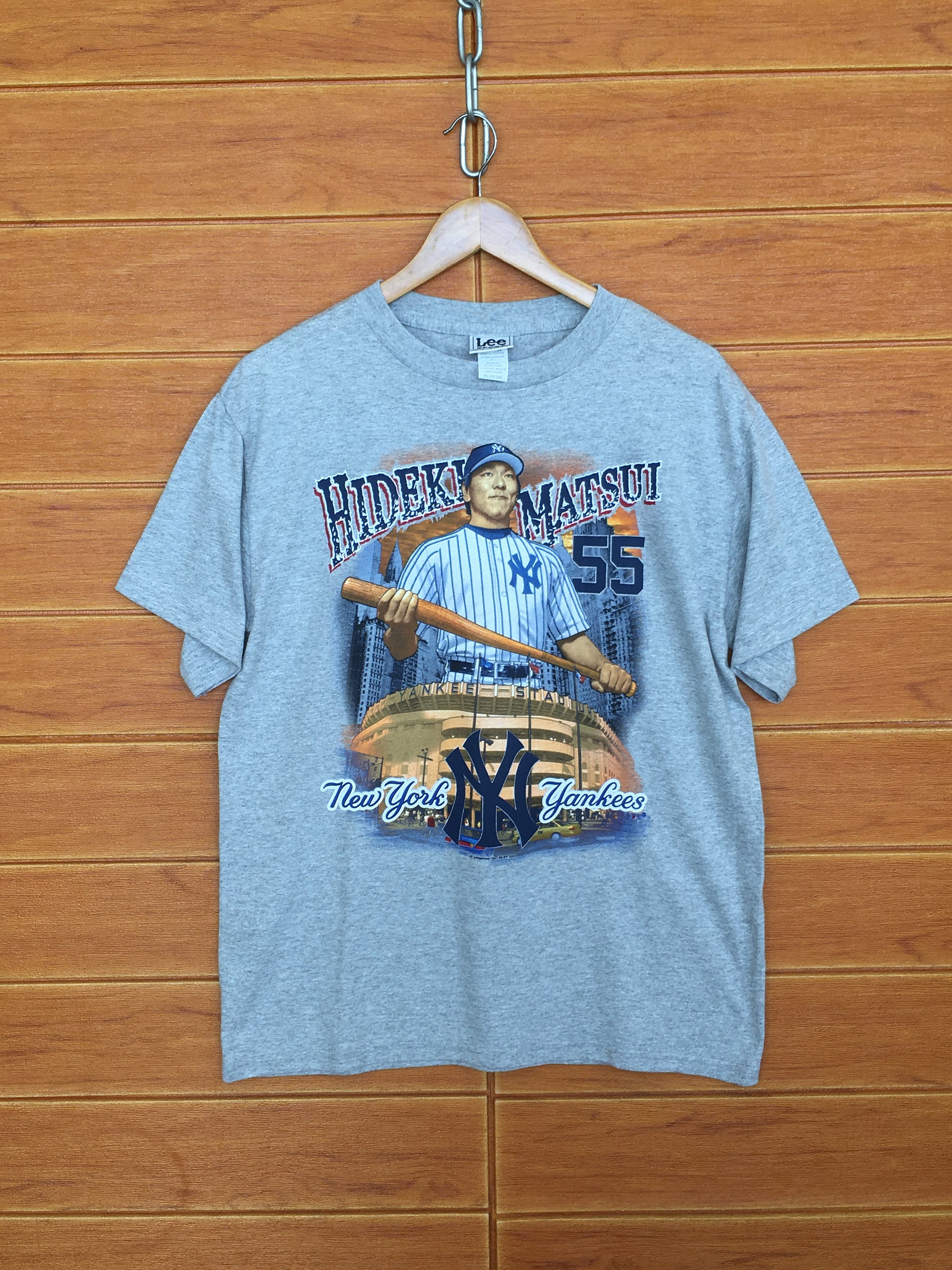 Vintage New York Yankees Hideki Matsui Stitched Majestic Jersey Sz.