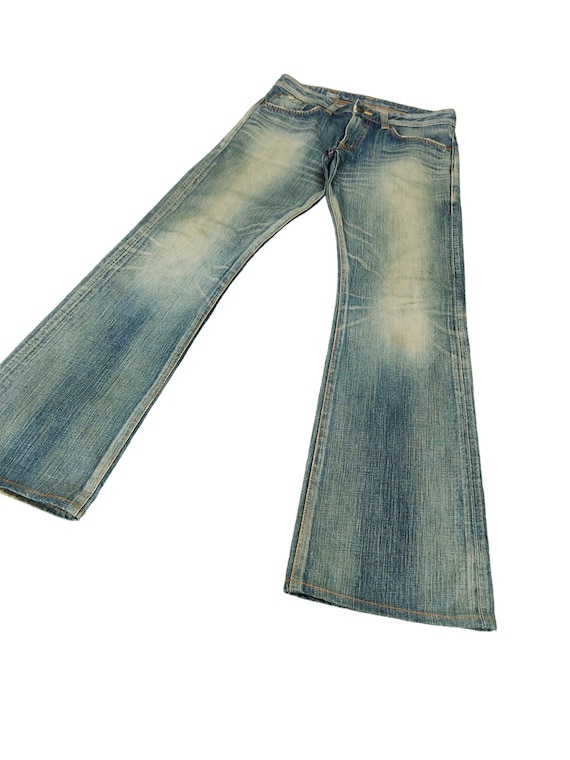 00s EDWIN flare jeans y2k