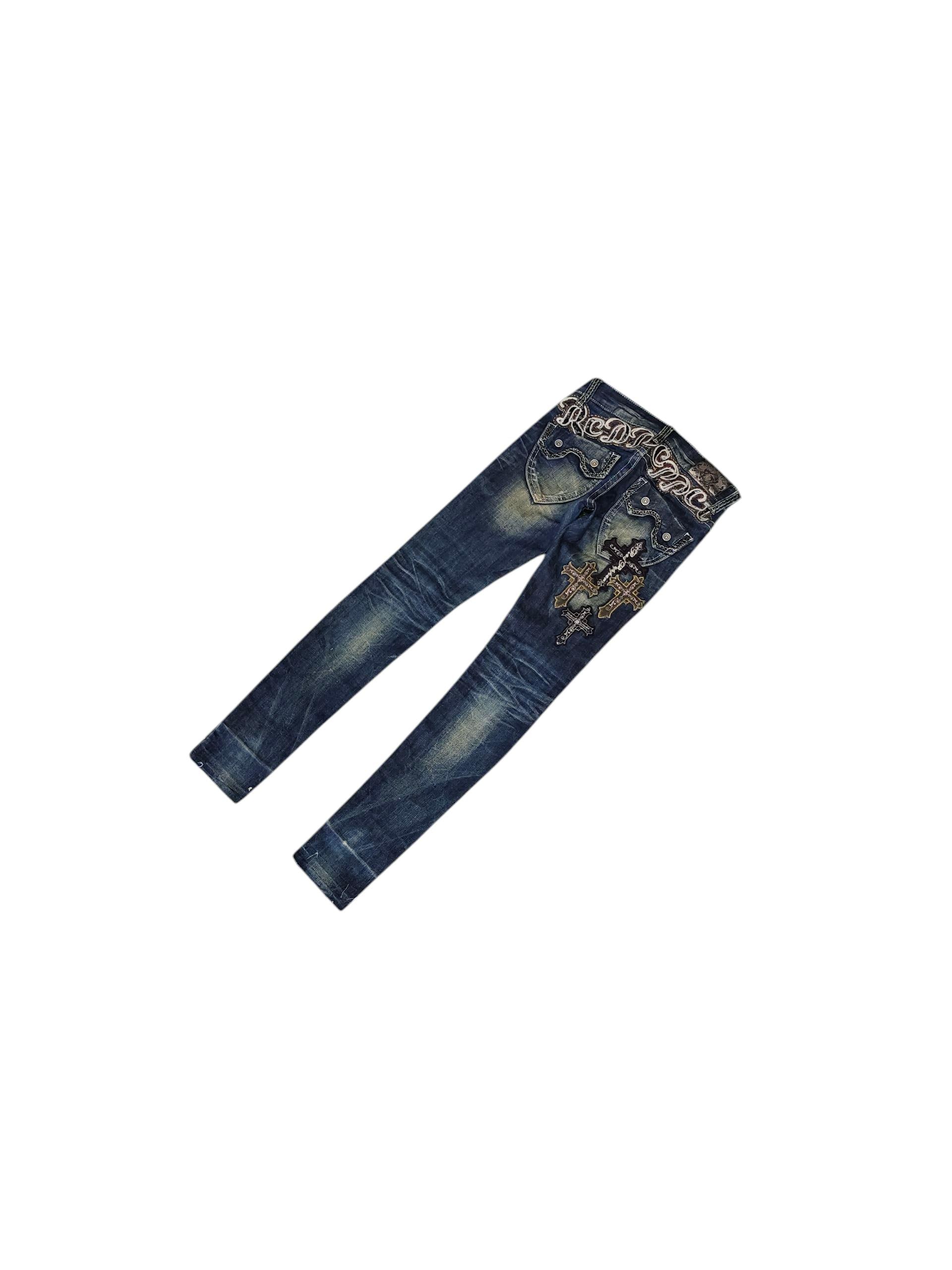 Red Tornado Jeans - Etsy