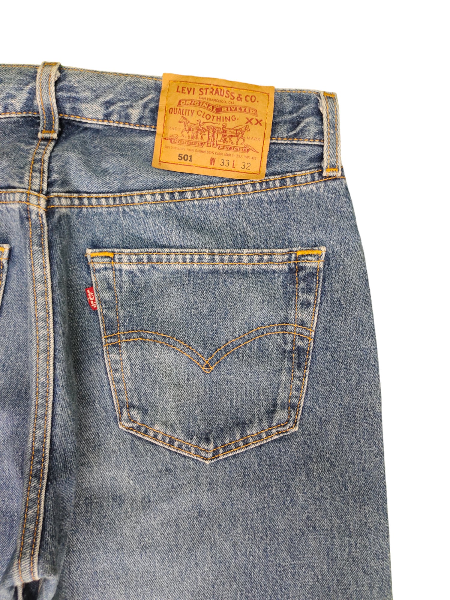 Vintage 90s Levis 501 Jeans: Made in USA, W32x30 - Etsy