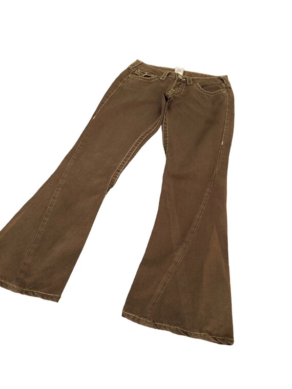 True Religion フレアジーンズ：ヴィンテージ Y2K デニム ブーツカット