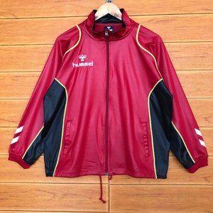 Vintage HUMMEL Track Top Jacket / Hummel Training Jacket / Hummel Activewear Sportswear Jacket / Size M