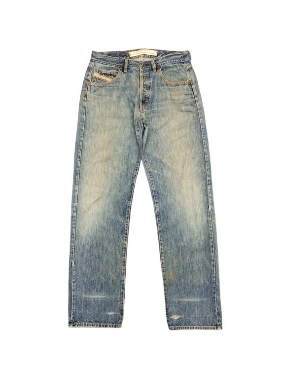 W34x33 Vintage Baggy Jeans Diesel Denim Jeans Wide Leg Y2k W34x33 Vintage Baggy Jeans Diesel Denim Jeans Wide Leg Y2k