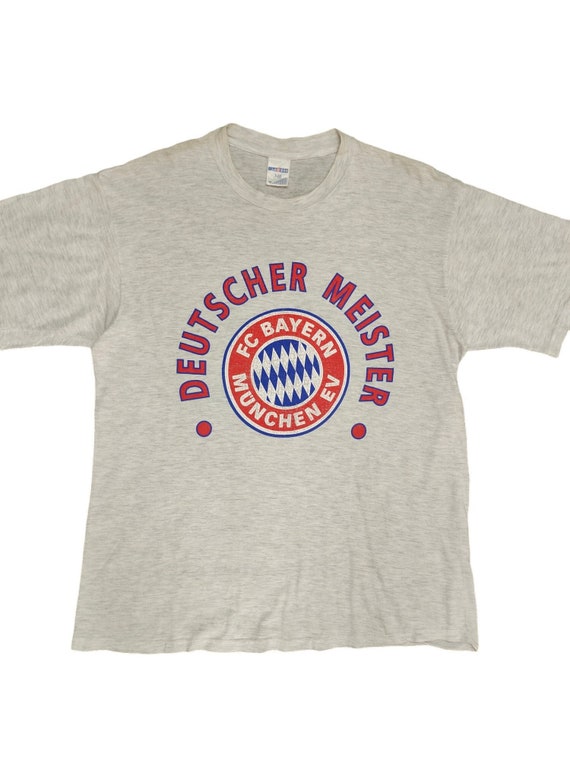 Vintage 90s FC Bayern Munich Soccer T-shirt Size M - Etsy