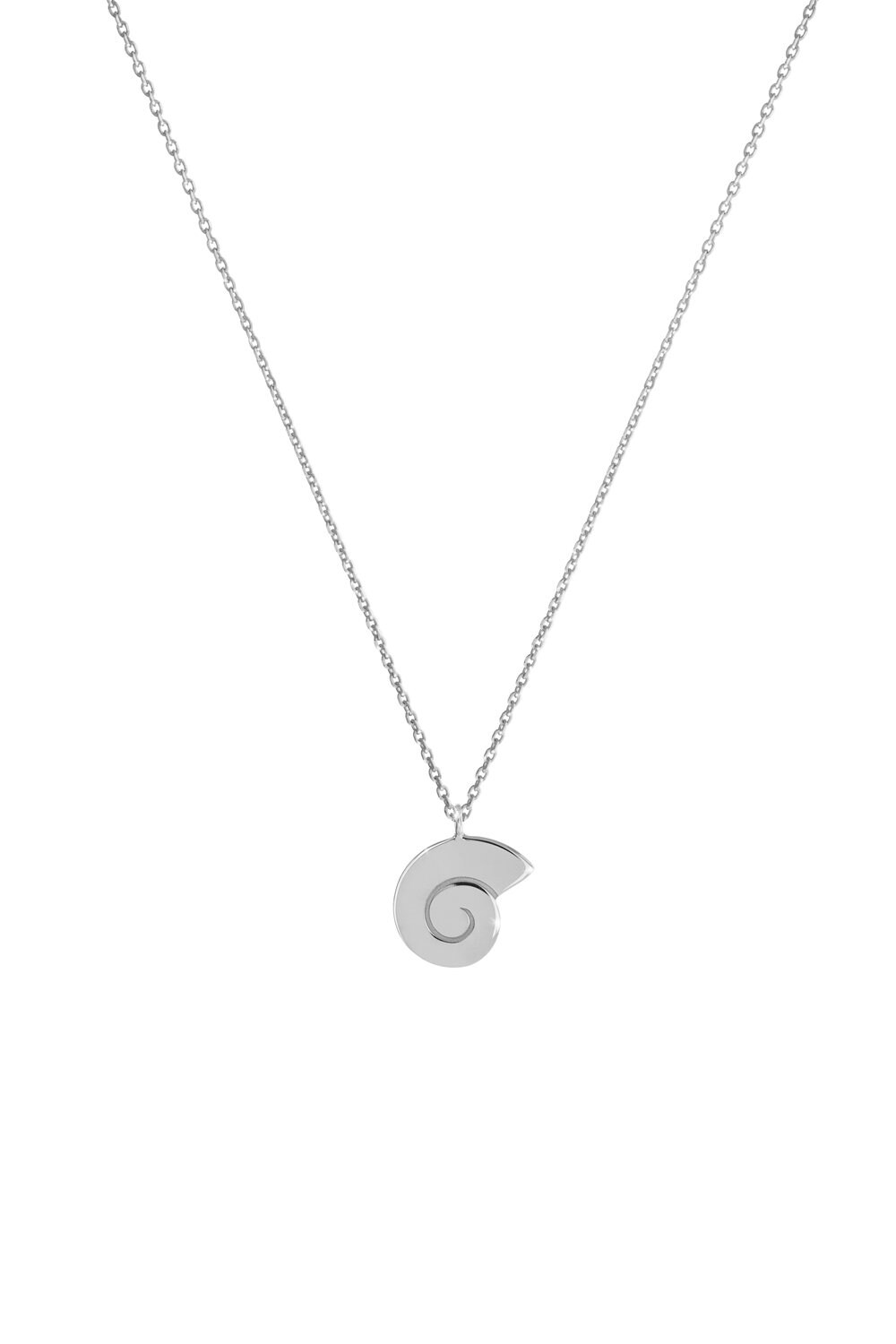 18K Isla Seashell Charm Necklace main image 0