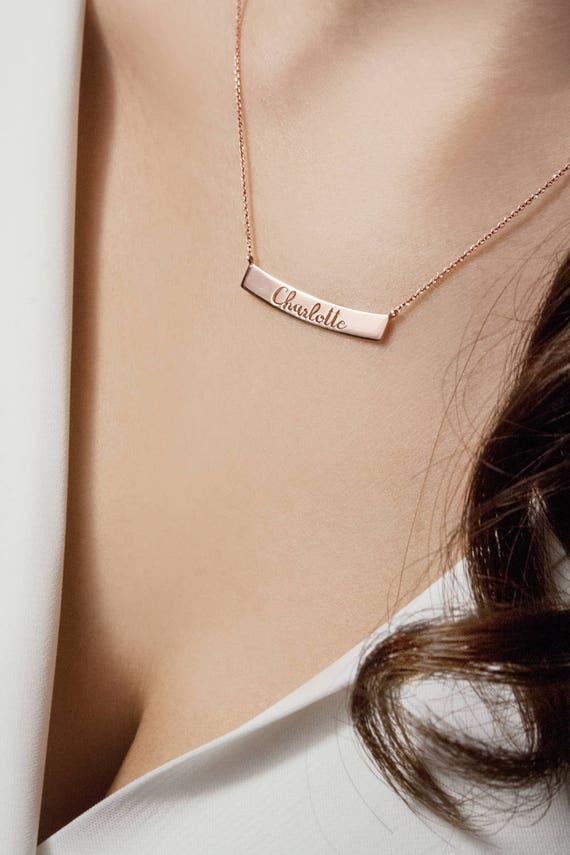 side name necklace
