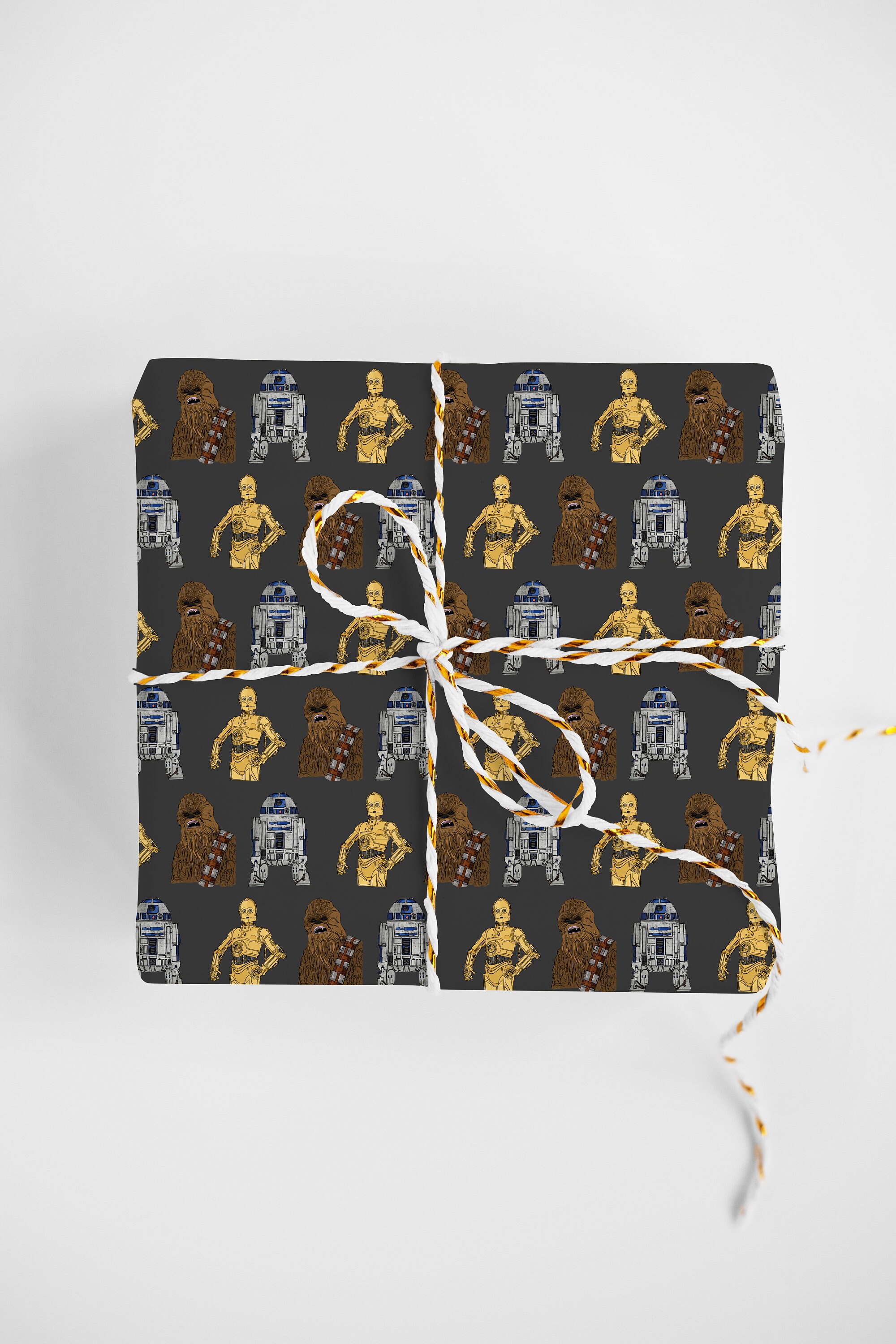 Star Wars Wrapping Paper Gift Wrap Star Wars Wrap Etsy