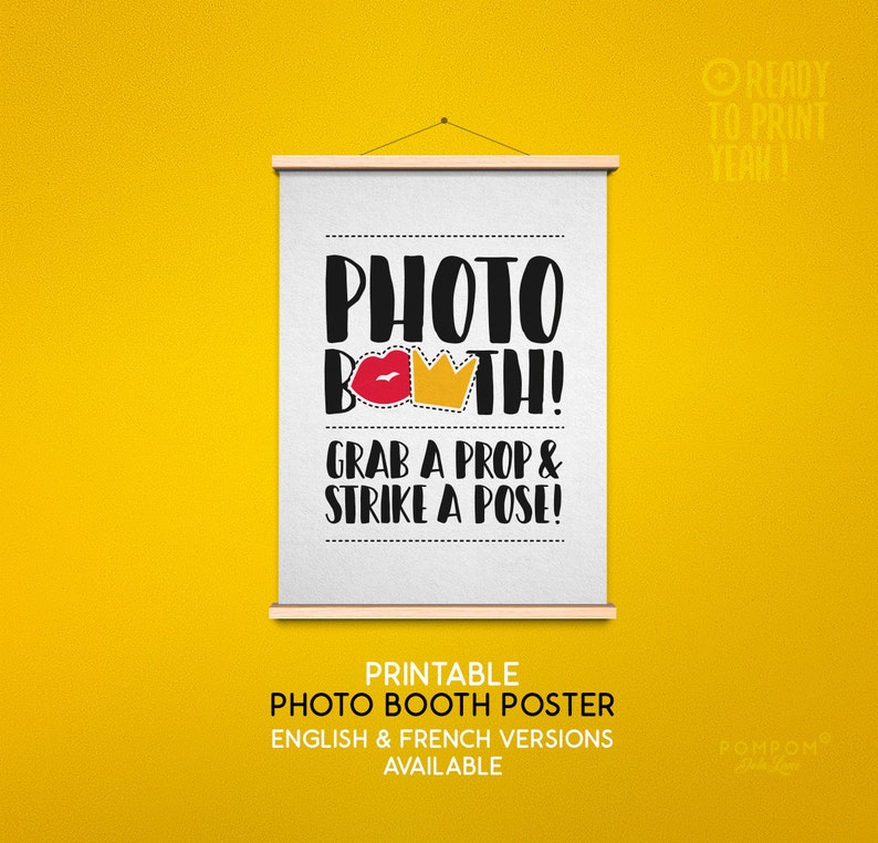 photobooth birthday pennant PHOTO Booth Props pennant diy printable pdf INSTANT DOWNLOAD party printable pdf
