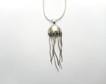 Jellyfish dangle pendant