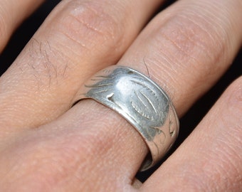 ancienne bague berbère argent, berbère rings silver 8 US ,ethniques bague, africains bague ,touareg rings