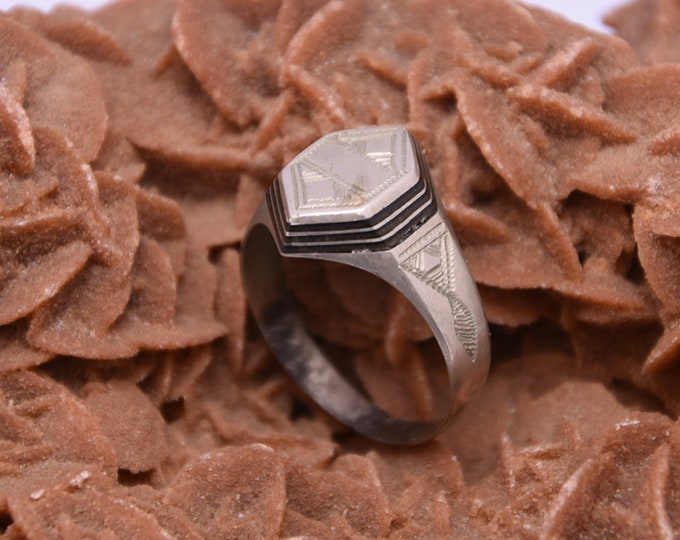 Ancienne touareg bague argent fait a main