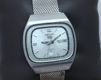 VINTAGE SEIKO 5 Automatique 6309 602 A Montre-bracelet pour homme