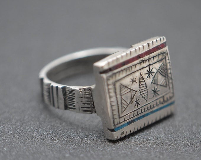 Bague Berber Silver Handmade Silver 999 Tiznit 