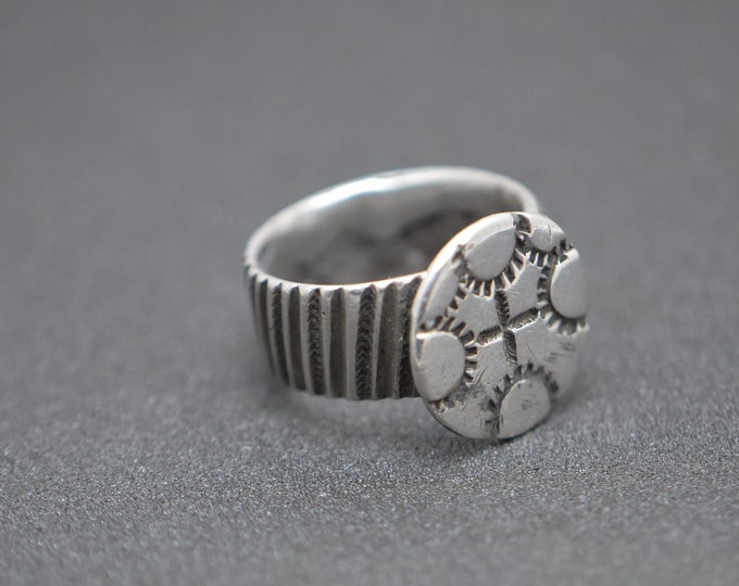 Tuareg old ring hard silver ,antique african rings,ethnic rings,boho rings