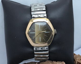 Yema Vintage Watch 1950s: Classic Gold Tone, 34mm