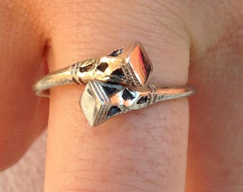 Touareg bague argent stirling,tribal,boho,ethnique