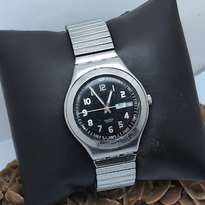 Swatch 1997 Sommelier Irony Big Date Day Authentisch Swiss Made ARBEITEN