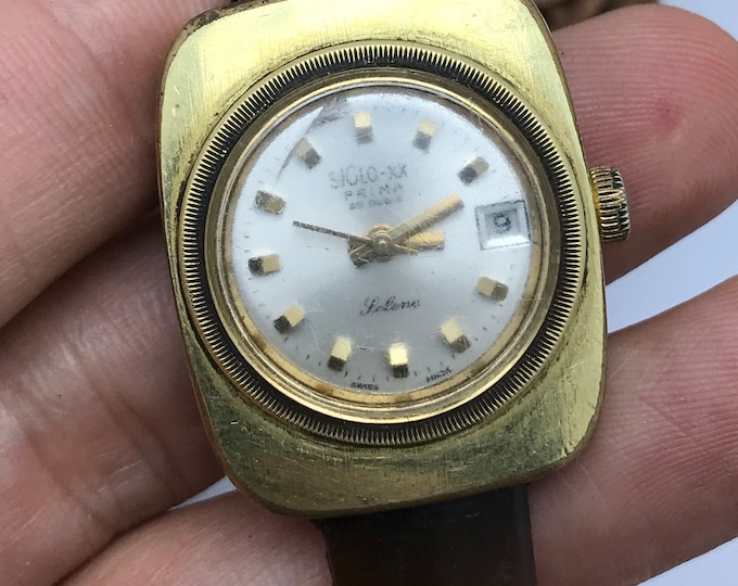 SIGLO-XX prima vintage watch MICHANICAL watch 24MM