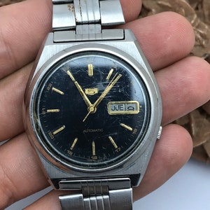 SEIKO 5 7009-876A Men's Automatic Watch. Japan Made RARE - Etsy