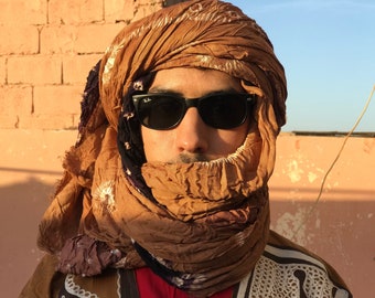 Moroccan tuareg berber scarf, turban berber