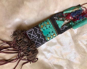 Tuareg Wallet, ethnic wallet Leather handmade,vintage tuareg bags