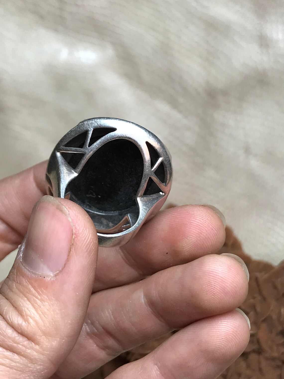 Tunnel D'oreille En Agate Noire - Pierre Naturelle - Diamètre 4 à 16 Mm - Style Discret Et élégant