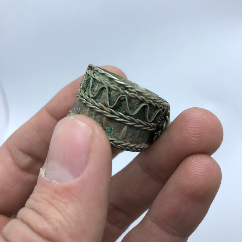 Old tribal berb\u00e8re ring,ait khabach ring desert morocco ANIF solide ring