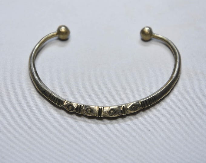 Tuareg Bracelet Handmade , Boho African Cuff