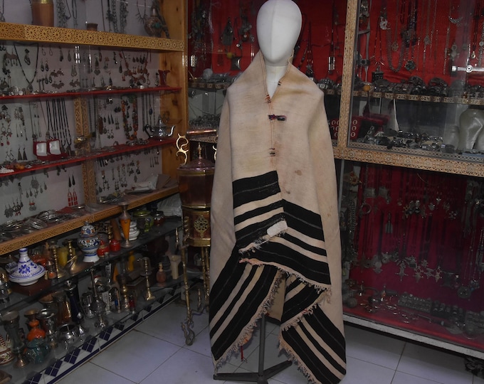 Wedding Handera Blanket,Wedding Rug old 1920s , Vintage Berber Blanket