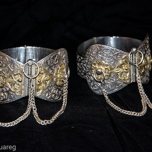 Old Moroccan Anklet - Antique anklet 1870s to 1926s KHALKHAL