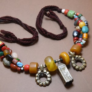 morocco ethnic berber necklace ,tribal necklace ,boho necklace