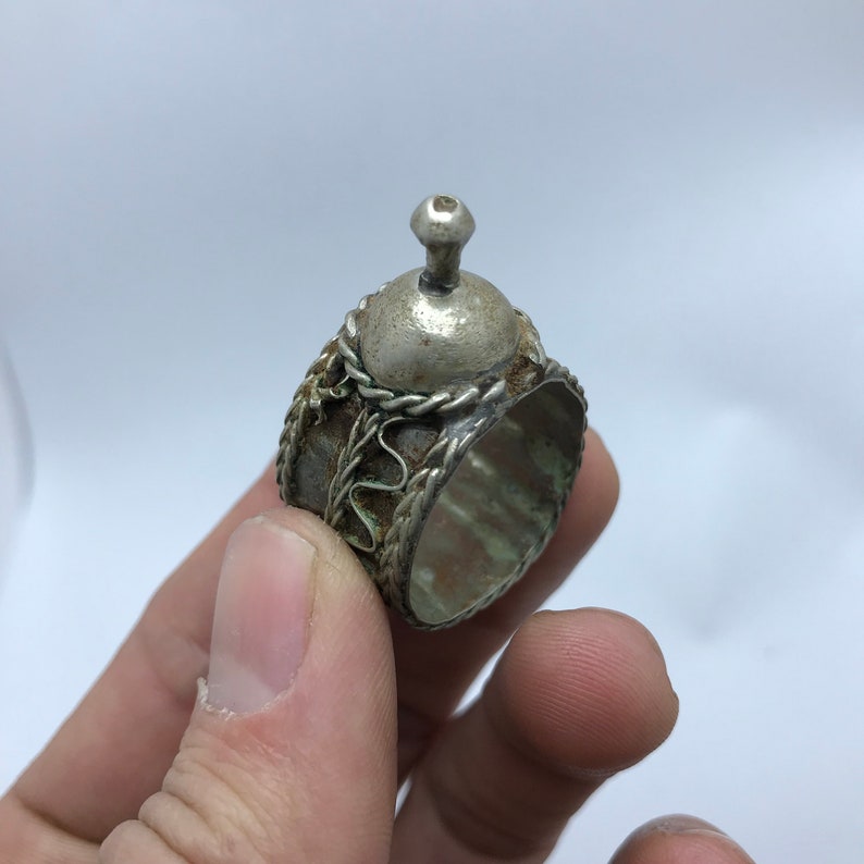 Old tribal berb\u00e8re ring,ait khabach ring desert morocco ANIF solide ring