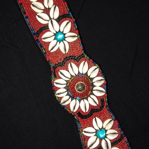 Ceinture Berbère En Argent Massif Avec Pièces De Monnaie Marocaines - Bijou Ethnique Occasion