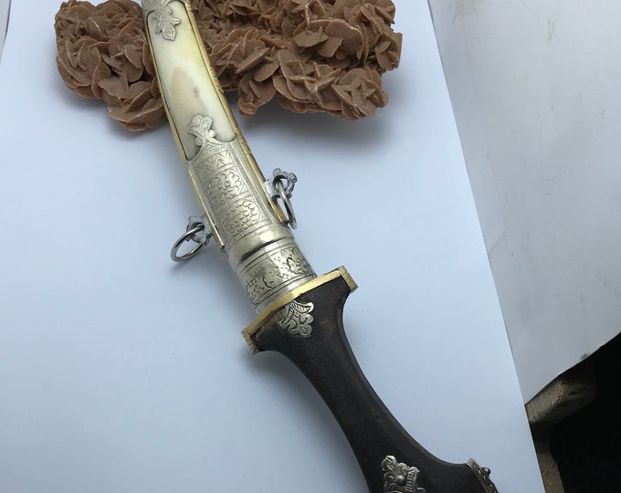 moroccan Arabian Dagger w/Scabbard,ethnic moroccan craft dagger