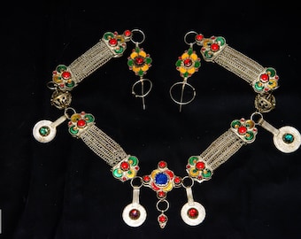 Ancienne fibule berbère ,ethnique fibule berbère,vintage fibule de AIT KHABACHE rissani