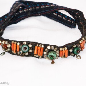 Head Ornament Corail - Antique Moroccan Jewelry Head Band