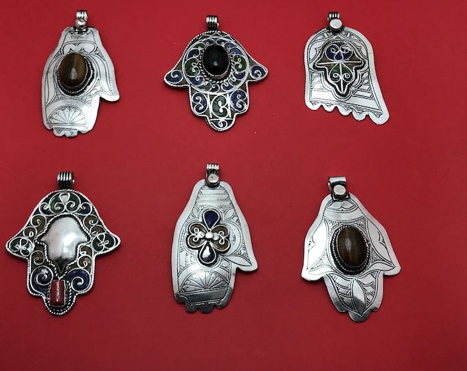 hand Fatima , hamsa tuareg, berber khamsa , ethnic hand fatima