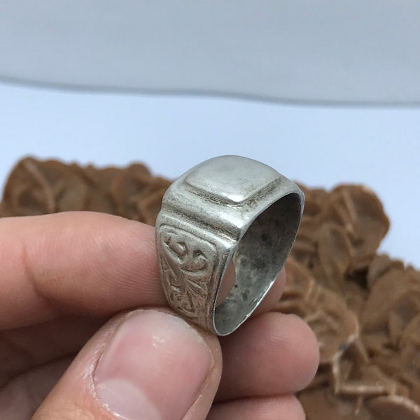 very rare ring berber silver , vintage rare ring , ethnic berber rings morocco