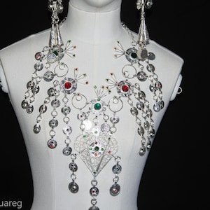 Berber Necklace AHLAB souss Necklace Tiznit Silber