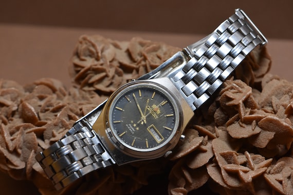 Vintage ORIENT Watch Automatic 21 Jewels Water Resistant