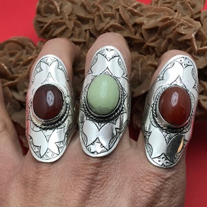 berber handmade ring silver , beautiful tuareg berber rings