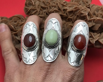 berber handmade ring silver , beautiful tuareg berber rings