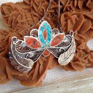 Broche ancienne en argent filigrane (D'occasion) à Malleray pour CHF 2