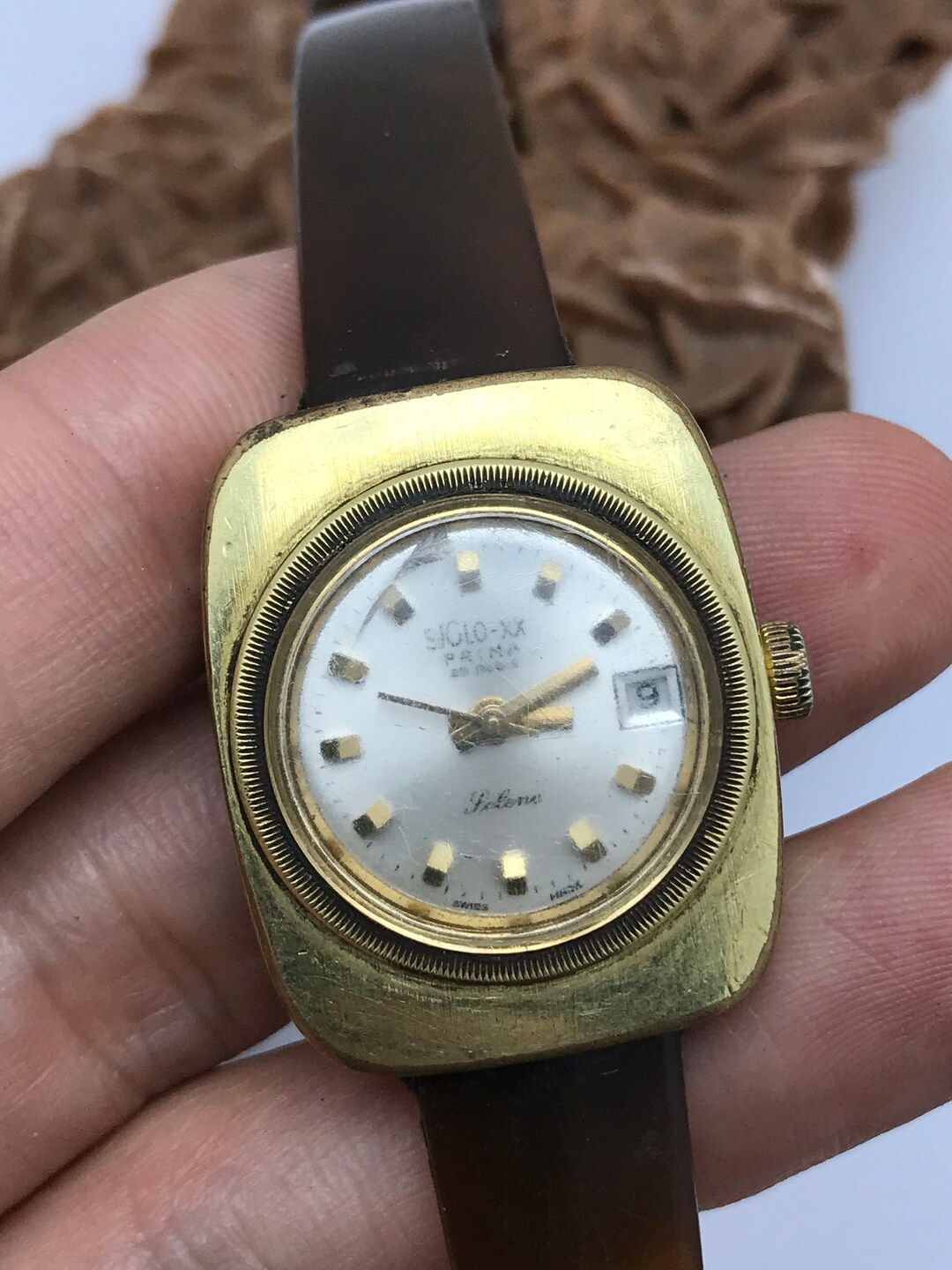 SIGLO XX Prima Vintage Watch MICHANICAL Watch 24MM Etsy UK
