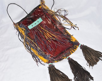 Tuareg Mali Niger man's Bag Leather