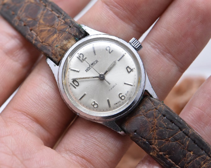 Vintage Roamer Swiss Watch 1960s - Medana Movment