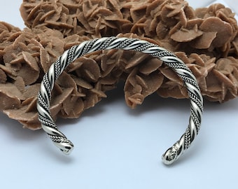 african barcelet Tuareg ,cuff sterling silver , ethnic bracelet ,cuff tribal