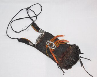 Tuareg wallet vintage , antique tuareg bag 1960s